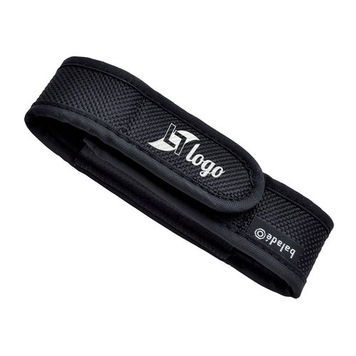 Etui de ceinture en nylon 'Slim', small, noir - 2