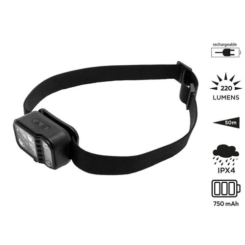 Lampe frontale rechargeable 5W 'Orion' - 1