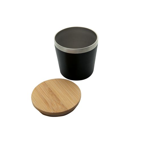 Mug isotherme 'Nagano' avec couvercle en bambou (M) - 3