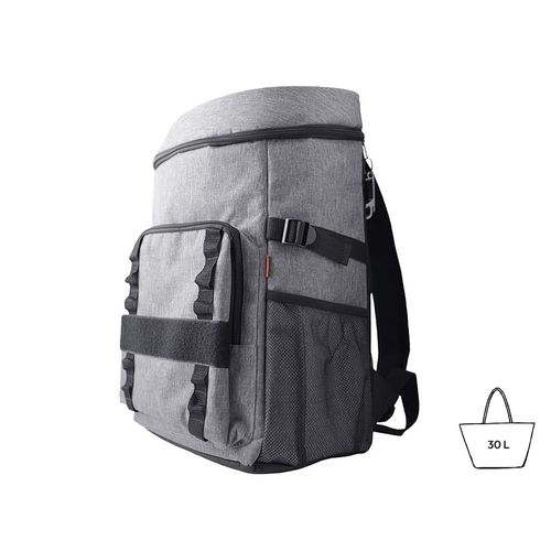 Sac à dos isotherme 'Nago', gris chiné - 1