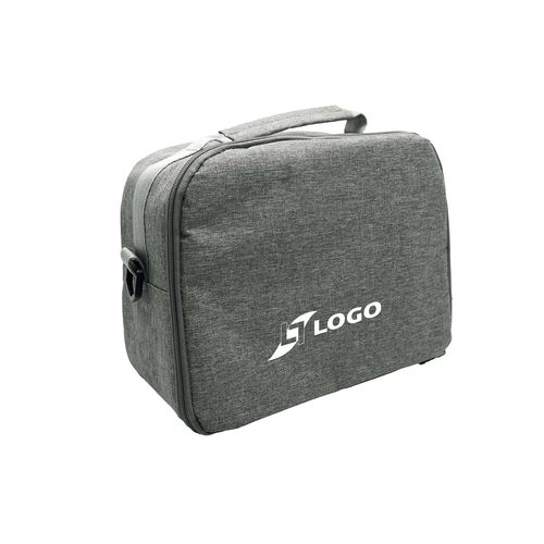 Sac à bento isotherme 'Matsue', gris chiné RPET - 2