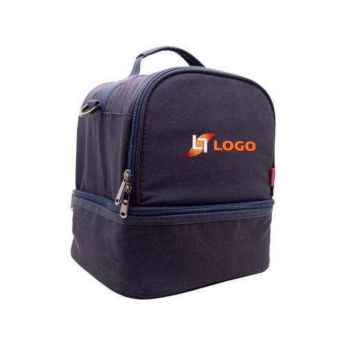 Sac à bento isotherme 'Uji', polycoton bleu nuit - 2