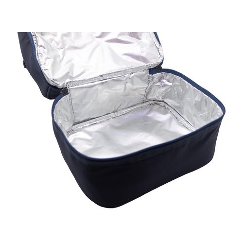 Sac à bento isotherme 'Uji', polycoton bleu nuit - 4