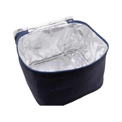 Sac à bento isotherme 'Sendai', polycoton bleu nuit - 4