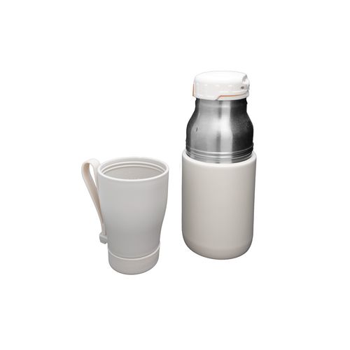 Bouteille isotherme 'Zeibu', beige, 400 ml - 4