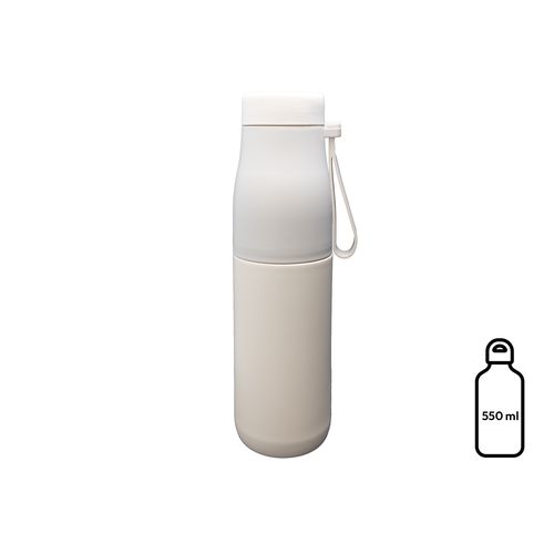 Bouteille isotherme 'Zeibu', beige, 550 ml - 1