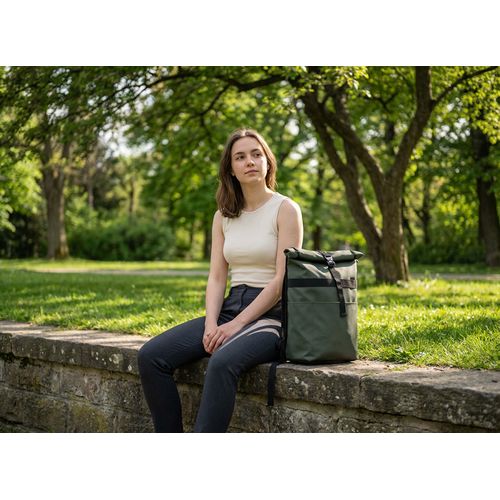 Sac à dos rolltop isotherme 'Frisco', kaki - 7