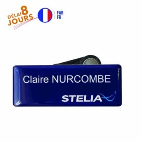 Badge Aimant Nominatif 8 Jours - 1