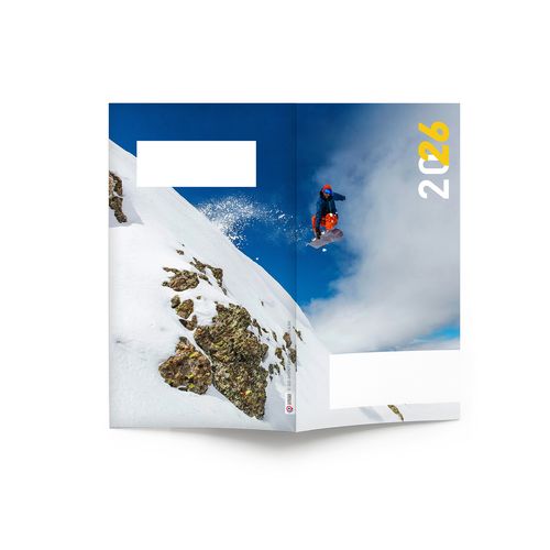 AGENDA ECO POCHE 2026 - THEME EXTREME-1 - 95 x 165 mm - QUINZAINIER 64 PAGES - COUVERTURE 380g QUADRI PAGES 1 ET 4 - PELLICULAGE BRILLANT RECTO - PIQURE 2 POINTS METAL thumbnail 4