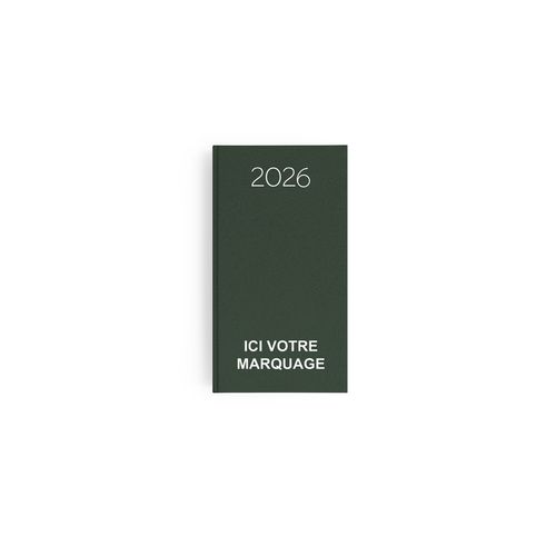 AGENDA EMBOITE NATUREL 2026 - MINI 90 x 165 mm - COUVERTURE BLEUE NUIT - SANS MARQUAGE thumbnail 13