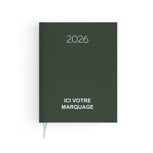AGENDA EMBOITE NATUREL 2026 - MINI 90 x 165 mm - COUVERTURE BLEUE NUIT - SANS MARQUAGE thumbnail 4