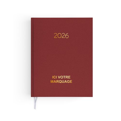 AGENDA EMBOITE NATUREL 2026 - MINI 90 x 165 mm - COUVERTURE BLEUE NUIT - SANS MARQUAGE thumbnail 5