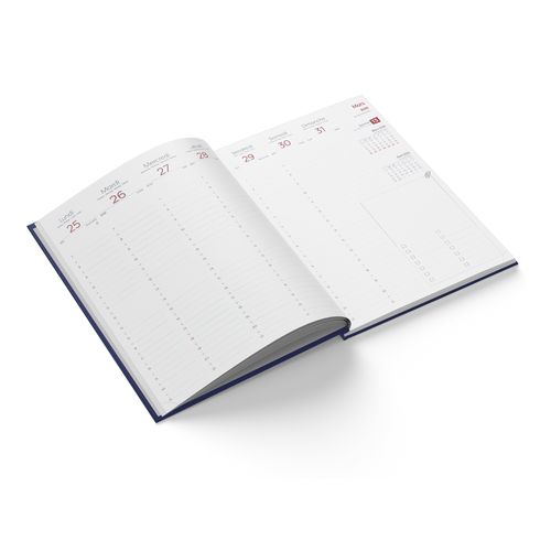 AGENDA EMBOITE HARMONIE 2026 - MINI 90 x 165 mm - COUVERTURE KAKI AVEC PELLICULAGE SOFT TOUCH - SANS MARQUAGE thumbnail 16