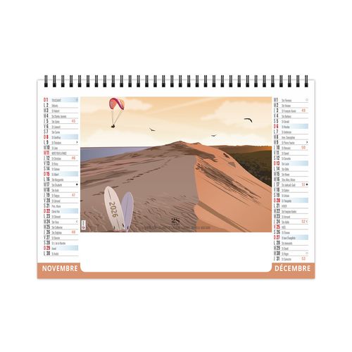 CHEVALET STANDARD 7F - ILLUSTRATIONS 2026 - QUADRI thumbnail 7