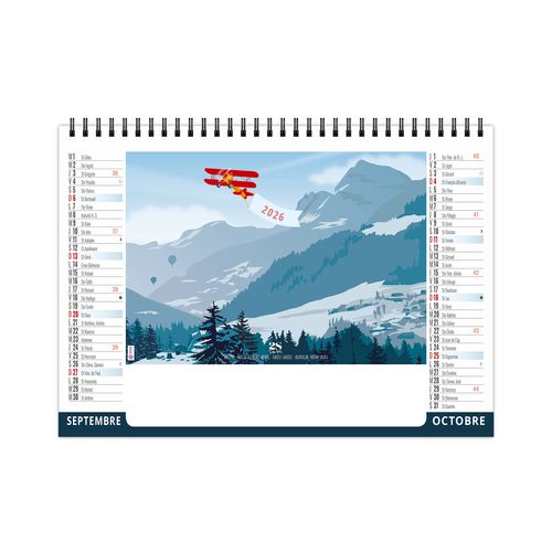 CHEVALET STANDARD 7F - ILLUSTRATIONS 2026 - QUADRI thumbnail 6