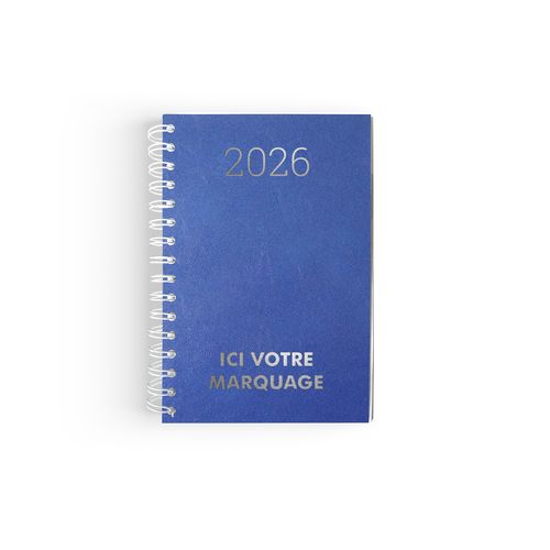 AGENDA CARRE 1 JOUR EMBOITE 2026 - 145 x 215 mm - COUVERTURE BORDEAUX SANS MARQUAGE thumbnail 6