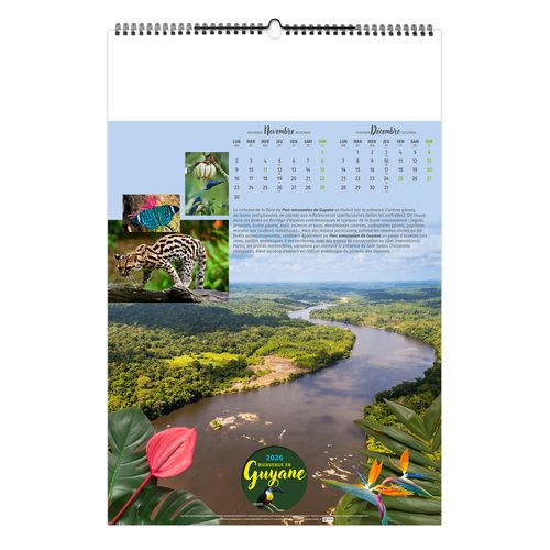 BIENVENUE EN GUYANE 2026 - 6 FEUILLETS - RELIURE BAGUETTE - MARQUAGE 1 COULEUR thumbnail 10