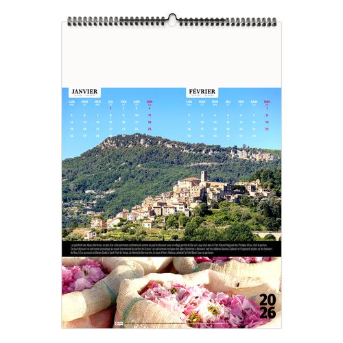 FRANCE PATRIMOINE 2026 - 6 FEUILLETS - RELIURE BAGUETTE - MARQUAGE 1 COULEUR thumbnail 5