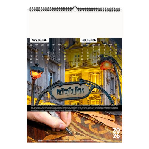 FRANCE PATRIMOINE 2026 - 6 FEUILLETS - RELIURE BAGUETTE - MARQUAGE 1 COULEUR thumbnail 10