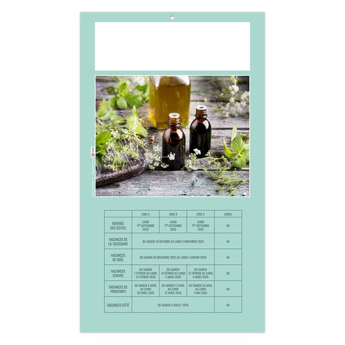 PLAQUE 1 VUE HOMEO 2026 - DOS CARTON - EURO BLOC - SANS MARQUAGE thumbnail 5