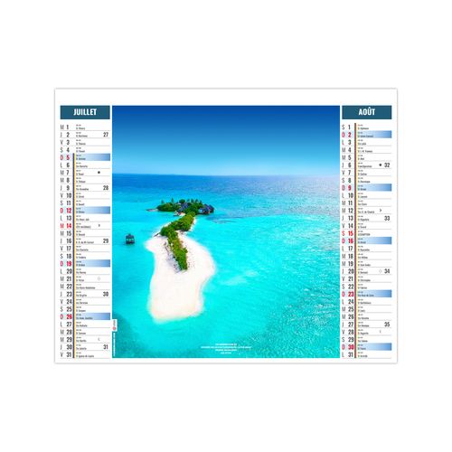 2EN1 - CALME 2026 - SMALL 330 x 470 mm - MARQUAGE 1 COULEUR thumbnail 5