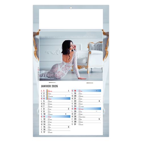PLAQUE 1 VUE SARAH 2026 - DOS CARTON - BLOC B2 - SANS MARQUAGE thumbnail 4