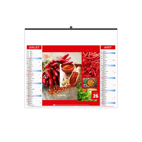 ILLUSTRE ECO - HERBES 2026 - SMALL 480 x 330 mm thumbnail 11