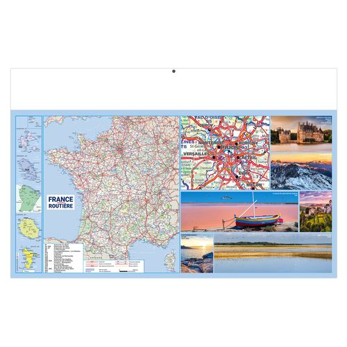 GRAND LARGE 2026 - MAXI 650 x 405 mm - LEGER 400G - DOS ECOGESTES - SANS MARQUAGE - 1 TROU EN TETE thumbnail 7