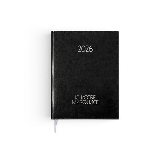 AGENDA EMBOITE PARIS 2026 - MINI 90 x 165 mm - COUVERTURE NOIRE - SANS MARQUAGE thumbnail 6