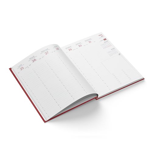 AGENDA EMBOITE PARIS 2026 - MINI 90 x 165 mm - COUVERTURE NOIRE - SANS MARQUAGE thumbnail 13