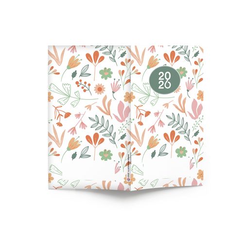 AGENDA ECO POCHE 2026 - THEME DECO-1 - 95 x 165 mm - QUINZAINIER 64 PAGES - COUVERTURE 380g QUADRI PAGES 1 ET 4 - PELLICULAGE BRILLANT RECTO - PIQURE 2 POINTS METAL thumbnail 4