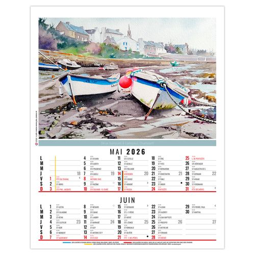 ZOE 2026 - 6 FEUILLETS - BLOC SEUL SANS MARQUAGE thumbnail 4