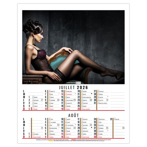 OPHELIE 2026 - 6 FEUILLETS - BLOC SEUL SANS MARQUAGE thumbnail 5