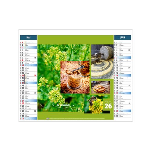 2EN1 - BOUQUET 2026 - SMALL 330 x 470 mm - MARQUAGE 1 COULEUR thumbnail 4