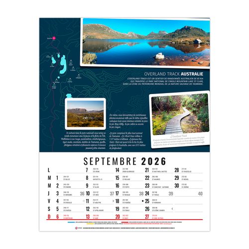 HUBERT 2026 - 12 FEUILLETS - BLOC SEUL SANS MARQUAGE thumbnail 10