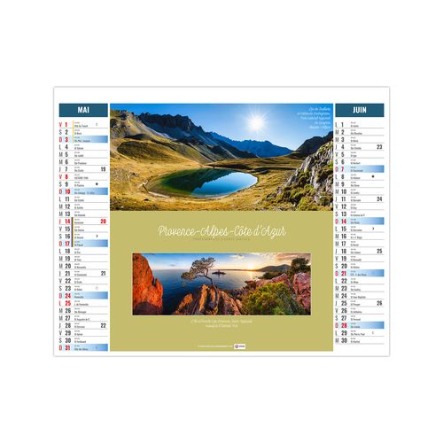 2EN1 - ECHAPPEES 2026 - SMALL 330 x 470 mm - MARQUAGE 1 COULEUR thumbnail 4
