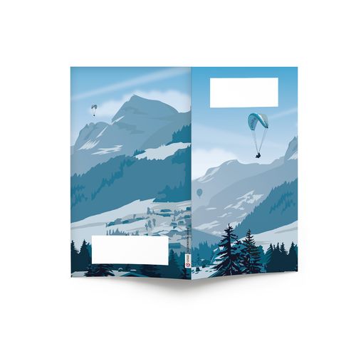 AGENDA ECO POCHE 2026 - THEME VINTAGE-2 - 95 x 165 mm - QUINZAINIER 64 PAGES - COUVERTURE 380g QUADRI PAGES 1 ET 4 - PELLICULAGE BRILLANT RECTO - PIQURE 2 POINTS METAL thumbnail 5