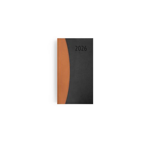 AGENDA EMBOITE PRESTIGE 2026 - MINI 90 x 165 mm - COUVERTURE ANTHRACITE - SANS MARQUAGE thumbnail 8