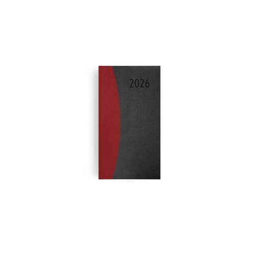 AGENDA EMBOITE PRESTIGE 2026 - MINI 90 x 165 mm - COUVERTURE ANTHRACITE - SANS MARQUAGE thumbnail 9
