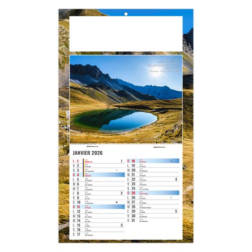PLAQUE 1 VUE ALAIN 2026 - DOS CARTON - BLOC B2 - SANS MARQUAGE thumbnail 4