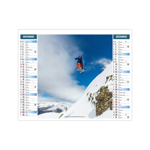 2EN1 - ULTRA 2026 - XXL 474 x 700 mm - MARQUAGE 1 COULEUR thumbnail 7