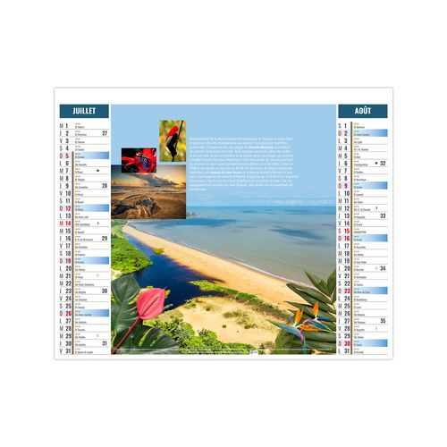 2EN1 - OUTREMER 2026 - XXL 474 x 700 mm - MARQUAGE 1 COULEUR thumbnail 5