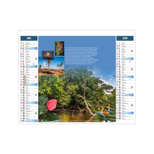 2EN1 - OUTREMER 2026 - XXL 474 x 700 mm - MARQUAGE 1 COULEUR thumbnail 4