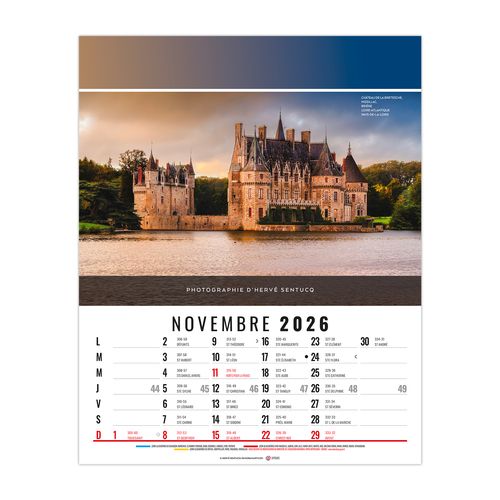 CELINE 2026 - 12 FEUILLETS - BLOC SEUL SANS MARQUAGE thumbnail 12