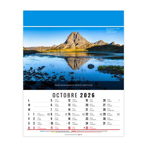 CELINE 2026 - 12 FEUILLETS - BLOC SEUL SANS MARQUAGE thumbnail 11