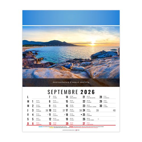 CELINE 2026 - 12 FEUILLETS - BLOC SEUL SANS MARQUAGE thumbnail 10