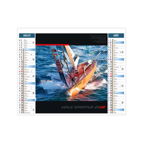 2EN1 - MARIN 2026 - XXL 474 x 700 mm - MARQUAGE 1 COULEUR thumbnail 5