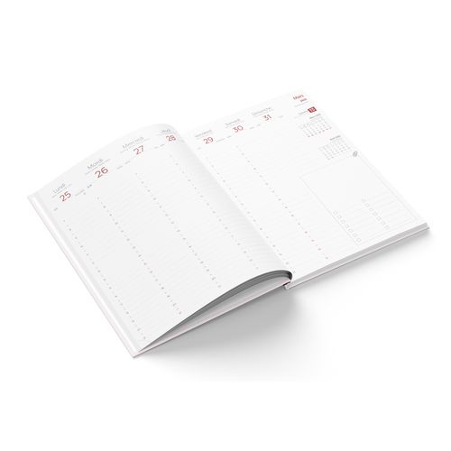 AGENDA EMBOITE ACTUEL 2026 - MINI 90 x 165 mm - SANS MARQUAGE thumbnail 6