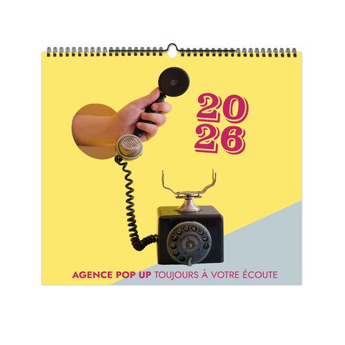 ILLUSTRE CREATION 2026 - 12 FEUILLETS FORMAT 300x420mm - IMPRESSION QUADRI RECTO SUR PAPIER 170GrCB - RELIURE SPIRALE BLANCHE - CROCHET - DOS CARTON thumbnail 5