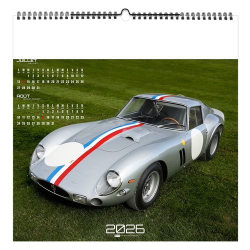 DESIGN CAR 2026 - SMALL 330 x 330 mm - MARQUAGE 1 COULEUR - RELIURE BAGUETTE thumbnail 8